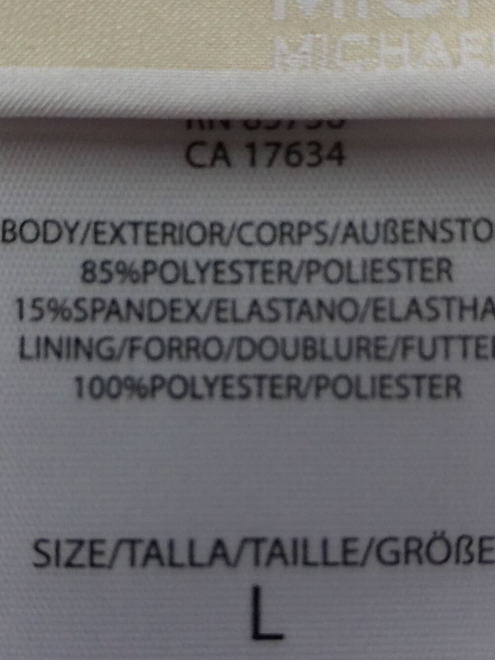 (2) Piece SwimSuit NWT Grapent Tankini Top & Michael Kors Bottom M/L - Picture 5 of 9